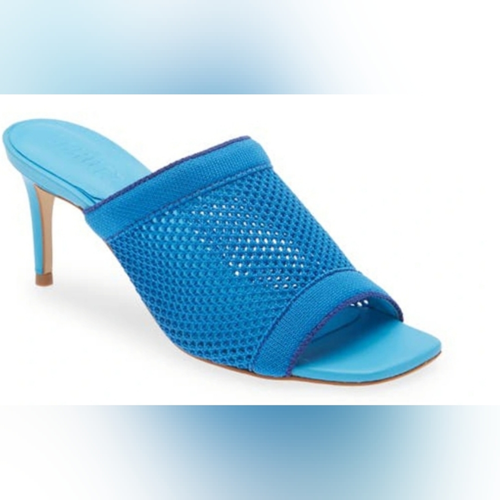 SCHUTZ Blue Sinara knit shoe women's 6.5 B Great condition 💙